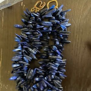 Kenneth Jay Lane Lapis Necklace